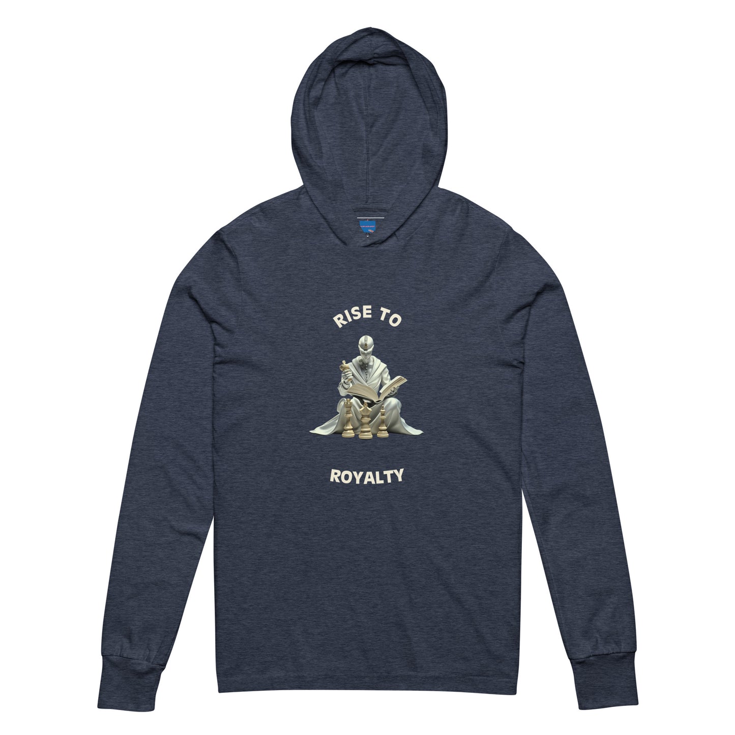 Rise To Royalty Hooded long-sleeve tee