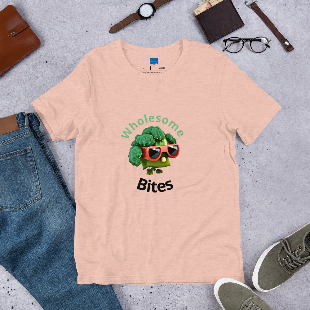 Wholesome Bites Broccoli Unisex t-shirt